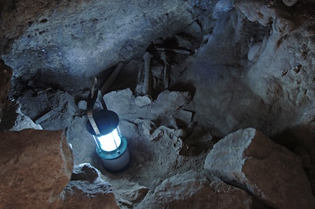 Bronze Age Human burial at Bray’s Cave, Upper Rock, Gibraltar