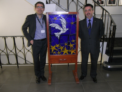 Charles Collinson met the new Head of Unit for DG Employment, Social Affairs and Inclusion of the EU Commission, Mr Nicholas Gibert-Morin.