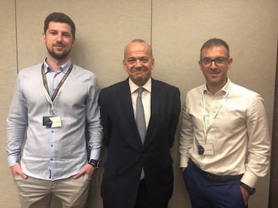 L to R: Dimitrij Pruglo, Albert Isola and Anthony Provasoli
