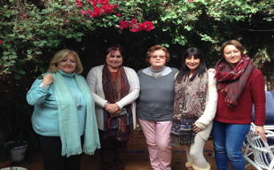 Counsellors Pili Rodriguez, Nancy Goldwin-Gomez, Annie Risso, Dunia Bautista and Jackie Olivero