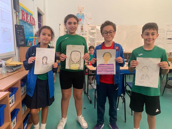 St Joseph’s Upper Primary pupils talked about their uniqueness
